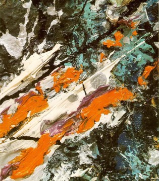 Braza completa cinco Jackson Pollock Pinturas al óleo
